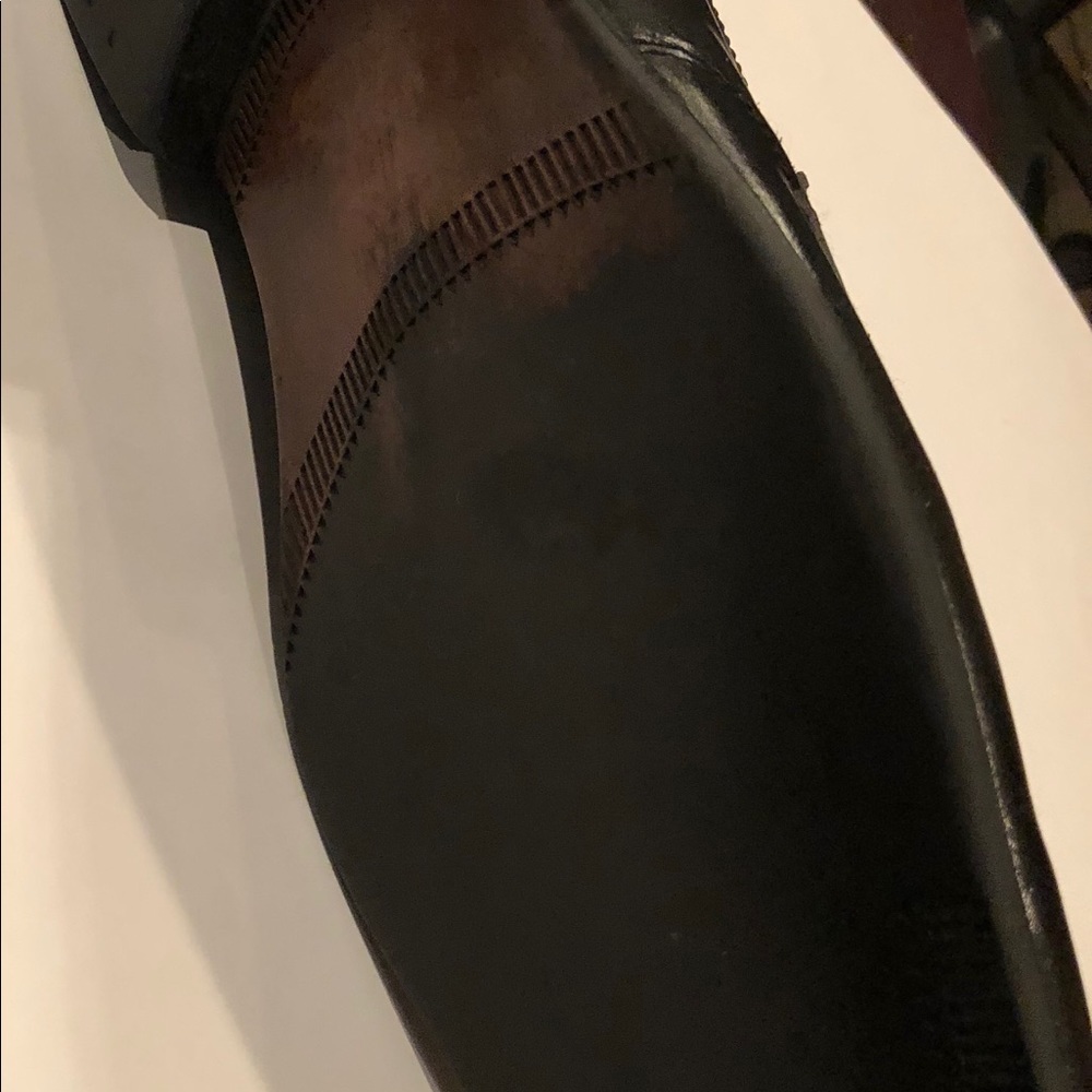 Claiborne Men’s Black Slip-On Dress Shoe sz 9 - Picture 5 of 6